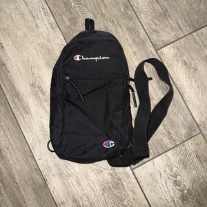 Champion Stealth Sling Backpack One Size Black.  Box A